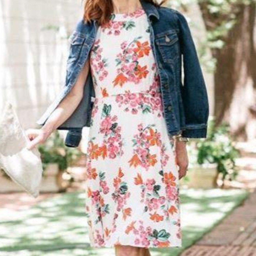 Ann taylor flower dress